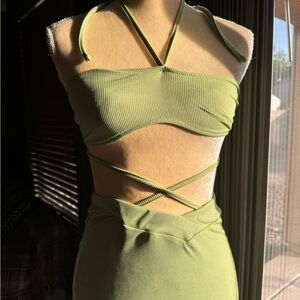 Green 2 piece set